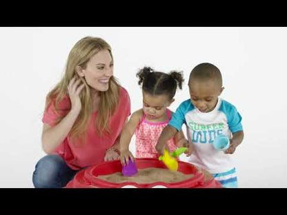 Step2 Crabbie Sand Table – Outdoor Sandbox Toy with Lid & Accessories