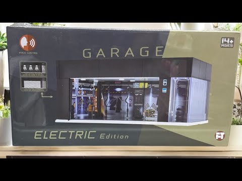 Electric Motorized Garage – Voice Control, 1:64 Scale Display