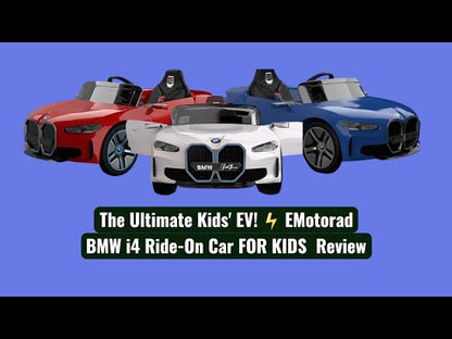 EMotorad Formula Fun BMW i4 Ride-On Car for Kids – Battery Operated with Remote Control