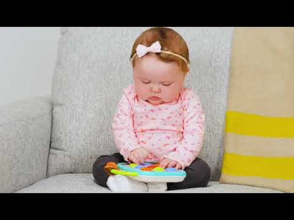 VTech Squishy Lights Learning Tablet | Interactive Light-Up Educational Toy with Music, Shapes, Colors & Sensory Buttons for Babies