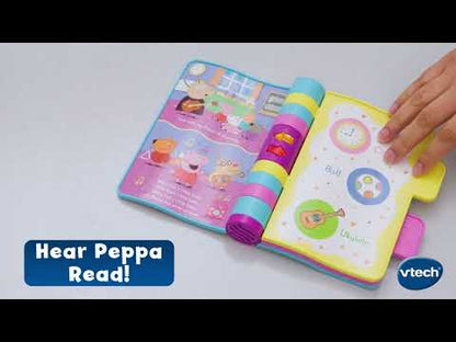 VTech Peppa Pig Peppa's Nursery Rhymes Interactive Musical Story Book with Lights, Songs & Learning Activities