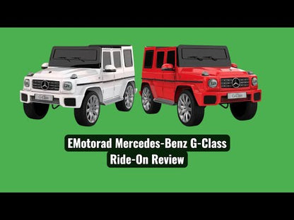 EMotorad Formula Fun Mercedes Benz G-Wagon Ride-On Car for Kids – Battery Operated with Remote Control