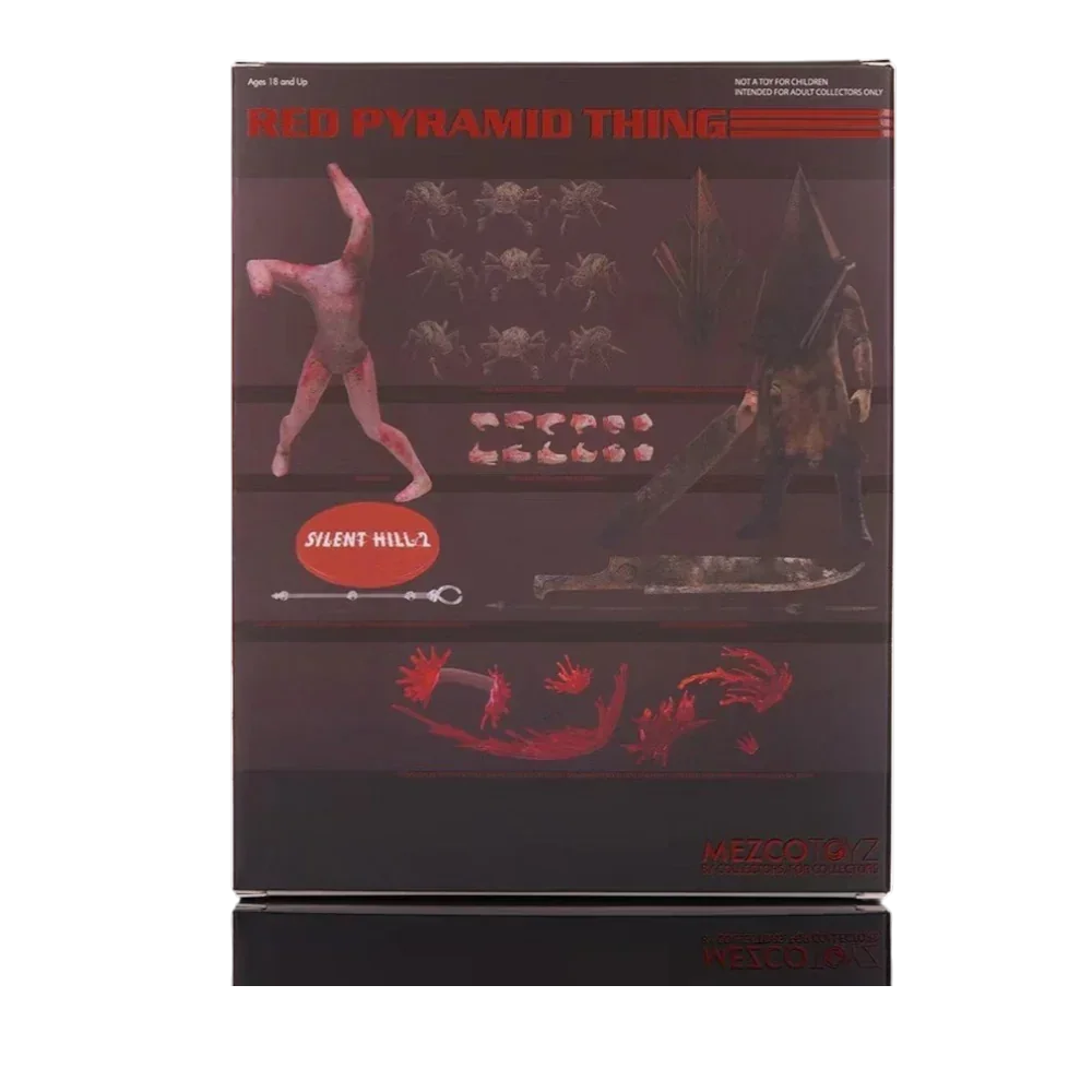 Silent Hill 2 Red Pyramid Thing (Pyramid Head) Action Figure – Highly Detailed Horror Game Collectible | Poseable Display Figure with Accessories