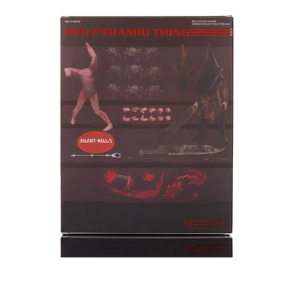 Silent Hill 2 Red Pyramid Thing (Pyramid Head) Action Figure – Highly Detailed Horror Game Collectible | Poseable Display Figure with Accessories