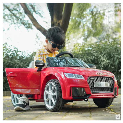 EMotorad Formula Fun AUDI TT RS Remote Control Toy Car – High-Speed Racing Model - Red