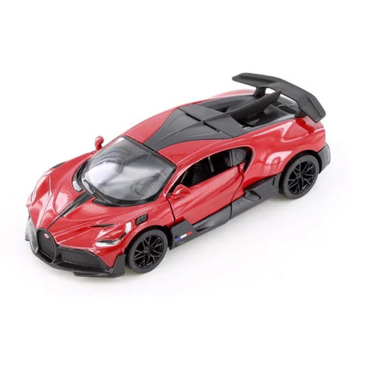 KiNSMART 5442W Bugatti Divo – 1:36 Scale Die-Cast Model Toy Car - Red - Jaiman Toys