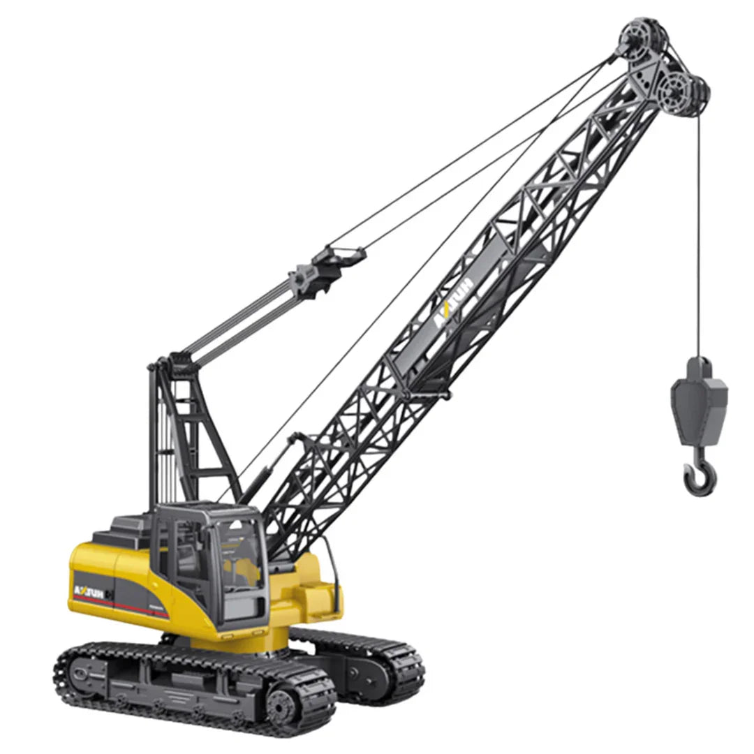 Huina 1572 1:14 RC Crawler Crane | Heavy-Duty Remote Control Construction Crane Toy