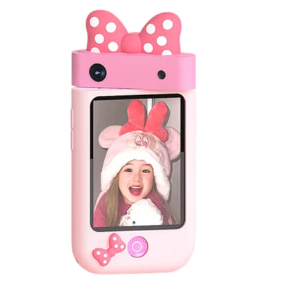Disney Minnie  Kids Smartphone Toy – Pink, 2.8” Touchscreen & Rotatable Camera