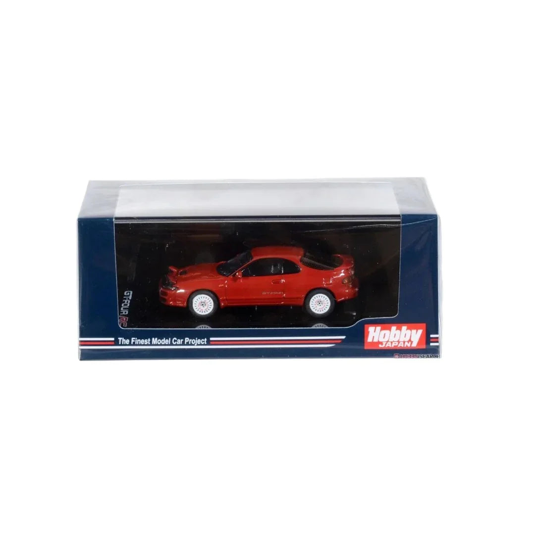 Hobby Japan 1:64 HJ641023DR Toyota CELICA Turbo 4WD Carlos Sainz Limited Edition GT-FOUR RC Diecast Toys Red Model - Jaiman Toys