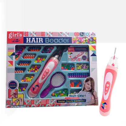 Girl's Creator- HAIR BEADER Simple and Easy! Design, Dazzle and Shine- Age 5+