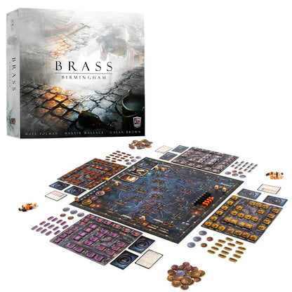 Brass: Birmingham Board Game – Economic Strategy & Industrial Revolution - Jaiman Toys