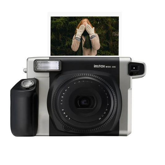 Fujifilm Instax 300 Wide Instant Film Camera – Wide Format Instant Photos - Black