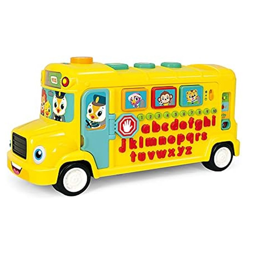 Hola School Bus Toy for Kids - Multi Color