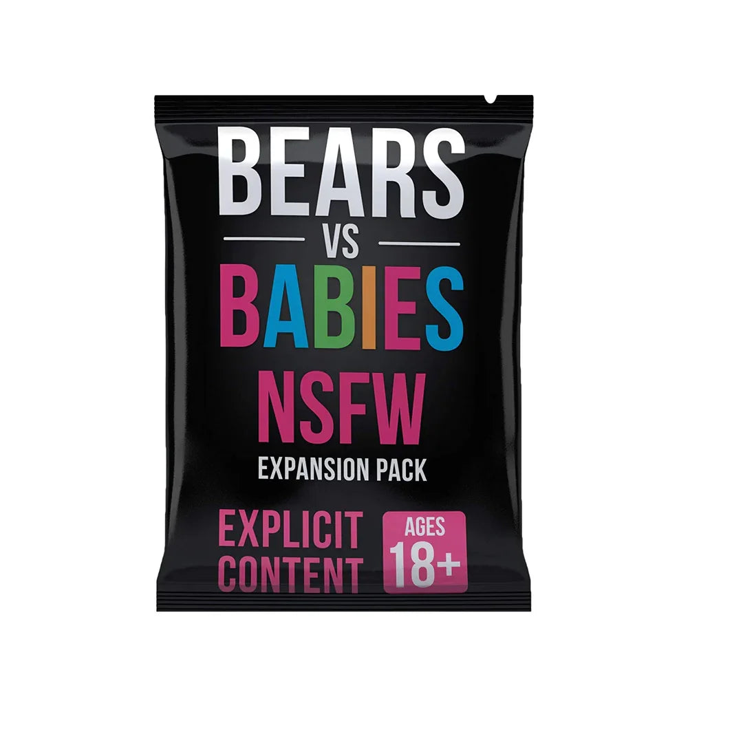 Bears vs Babies NSFW Expansion Pack – Adults Only Card Game Add-On - Jaiman Toys