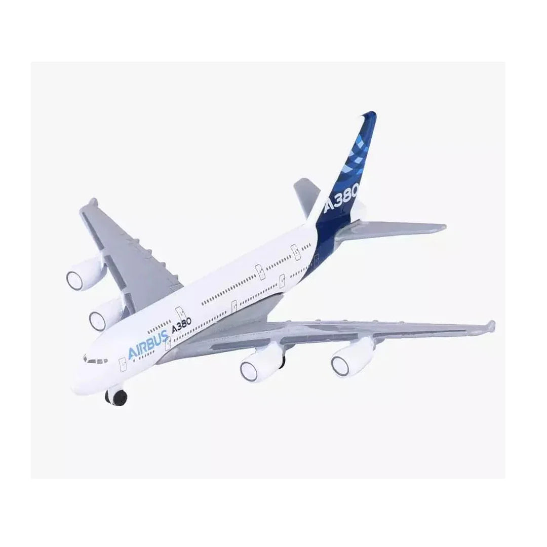 Majorette Airbus A380-800 Die-Cast Airplane | Metal Body Aircraft Model