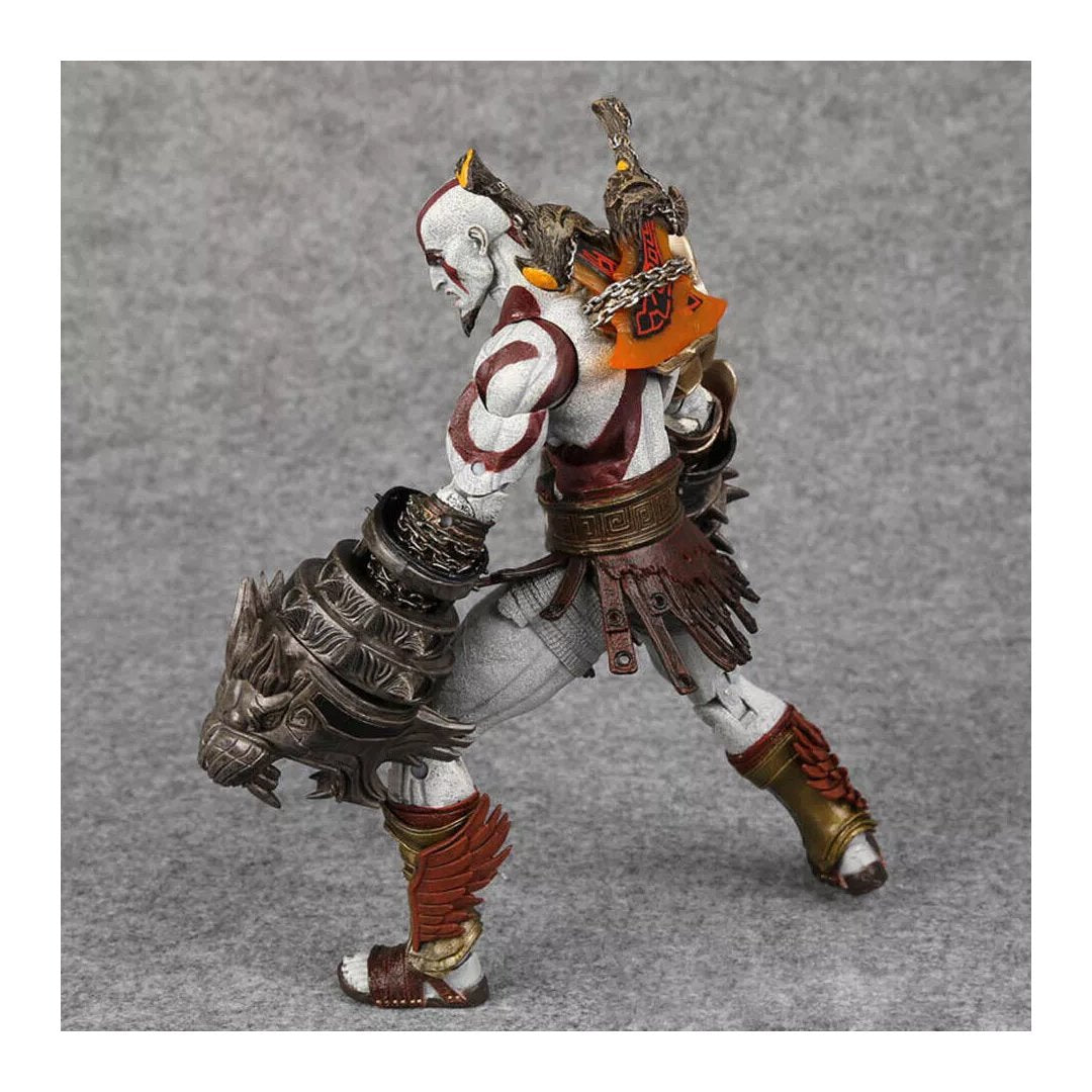 God of War 3 - Kratos - Character Model Action Figure - Anime Toy 7" Kratos Flame Knife Action Figure Figure Figure