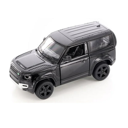 KiNSMART KT5428W Land Rover Defender 90 – 1:36 Scale Die-Cast Model Toy Car - Black - Jaiman Toys