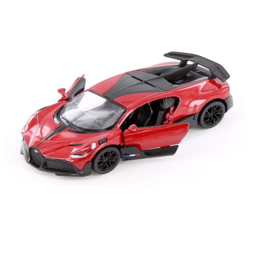 KiNSMART 5442W Bugatti Divo – 1:36 Scale Die-Cast Model Toy Car - Red - Jaiman Toys