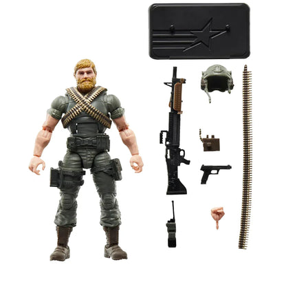 G.I. Joe Classified Series Retro Cardback Craig “Rock ’N Roll” McConnel 6-Inch Action Figure with 9 Accessories - Jaiman Toys