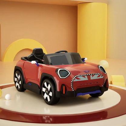 EMotorad Formula Fun MINI Cooper Aceman Ride-On Car for Kids – Battery Operated with Remote Control