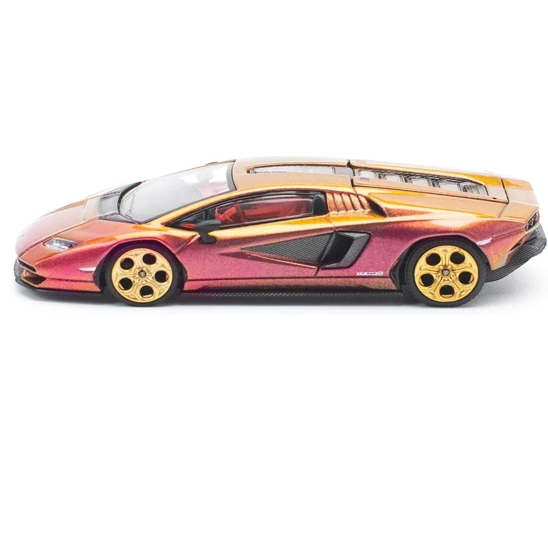 PARA64 POP RACE 1/64 Lamborghini Countach LP 800-4 – Blu Hal Diecast Model Car