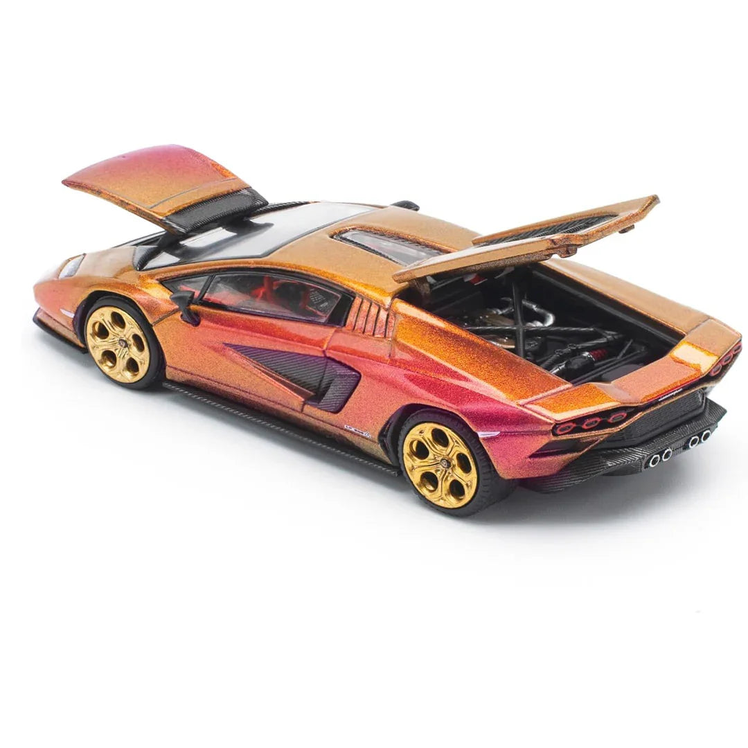 PARA64 POP RACE 1/64 Lamborghini Countach LP 800-4 – Blu Hal Diecast Model Car