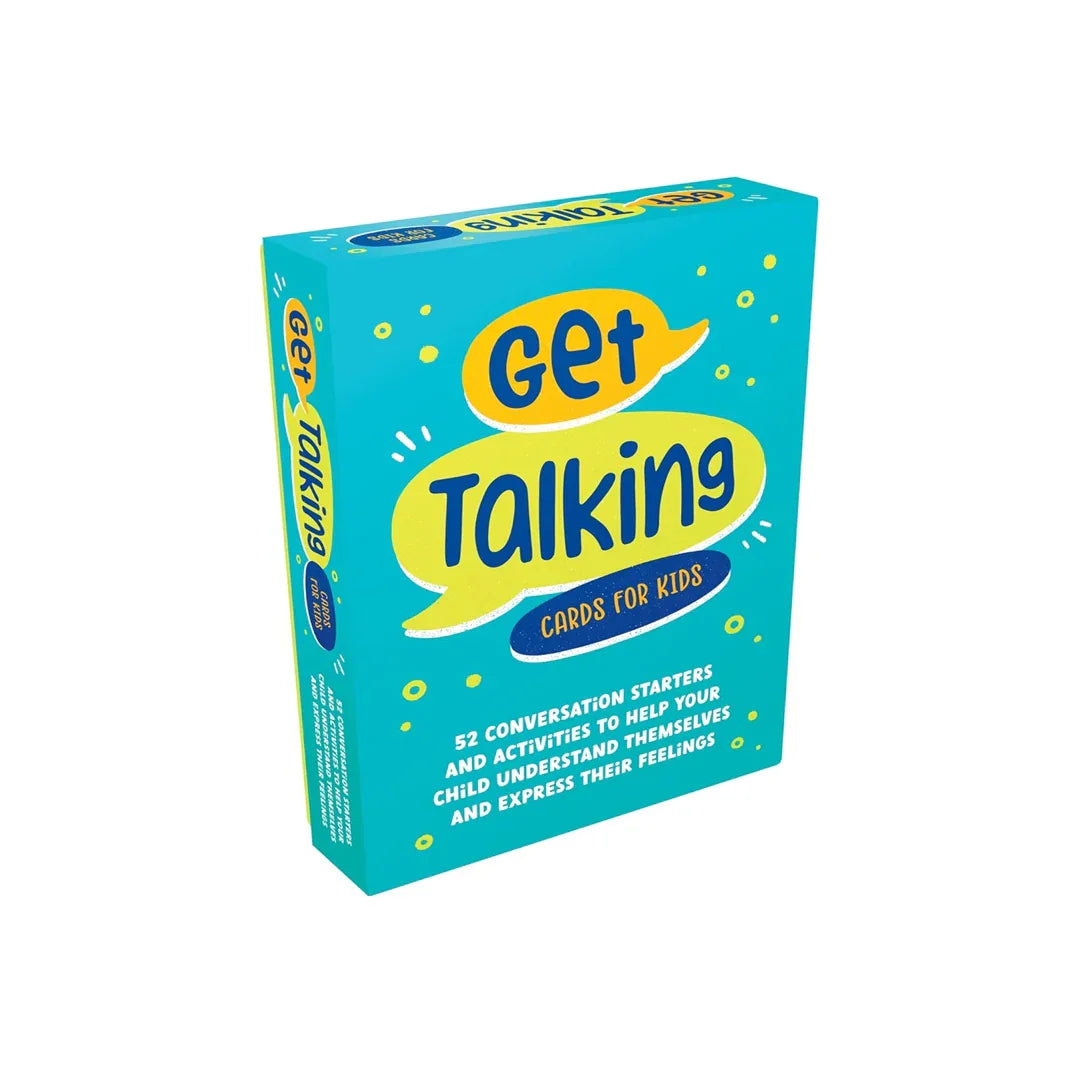 Get Talking Cards for Kids – 52 Conversation Starters & Activities | Emotional Learning & Communication Cards