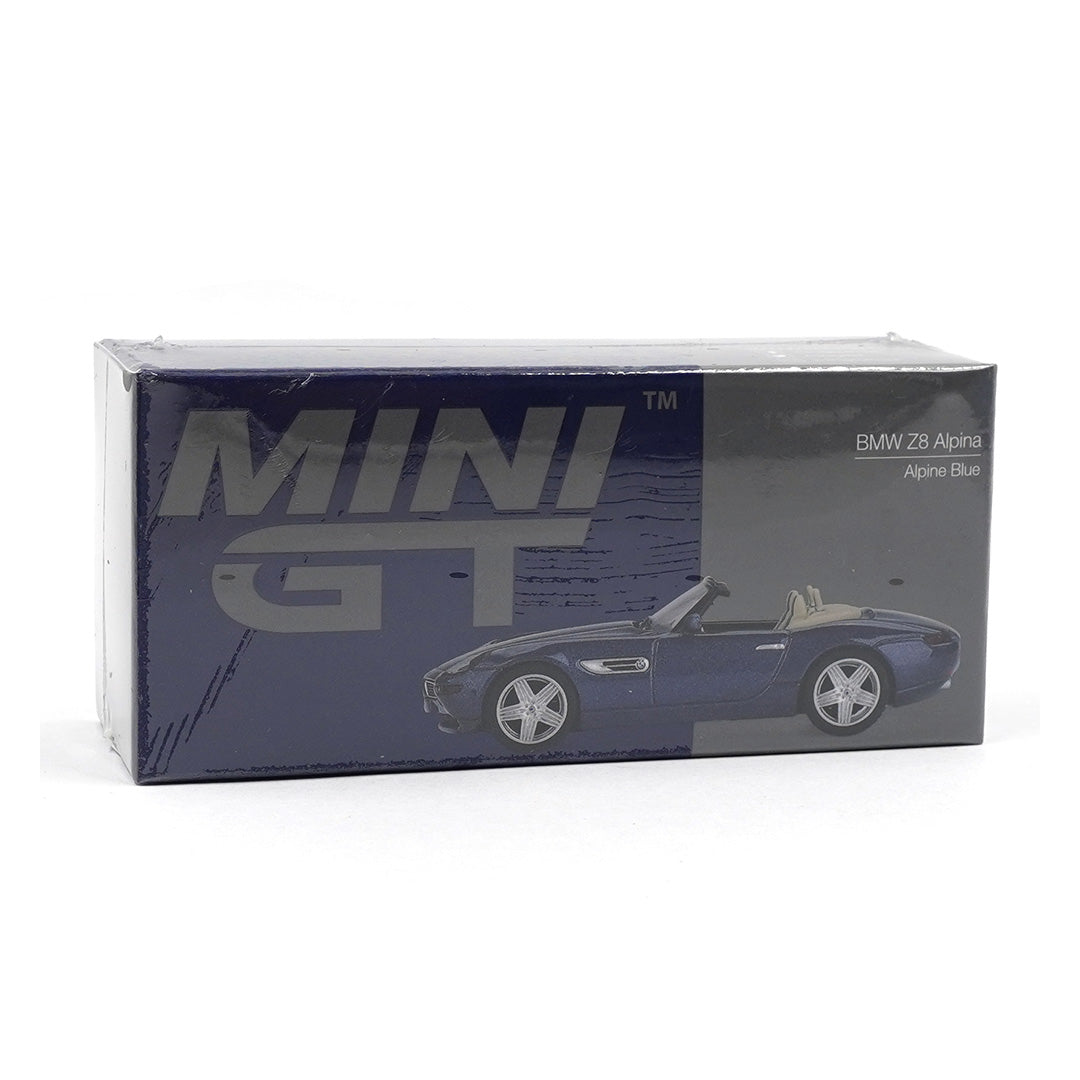 Mini GT 1:64 Nissan LBWK S15 Silvia GARASIDRIFT 2025 + BMW Z8 Alpina Diecast Model Combo