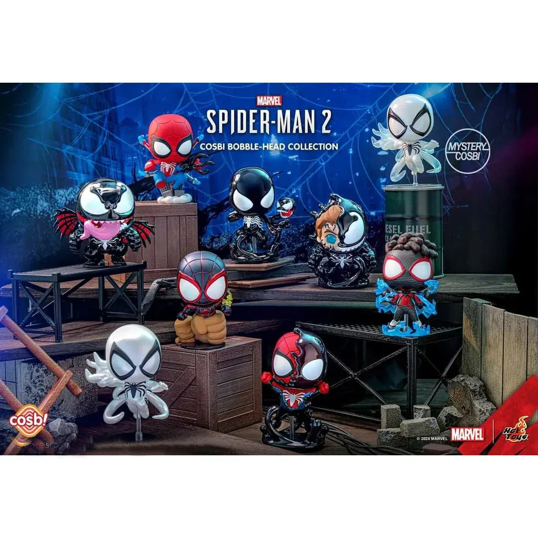 Hot Toys Ultimate Action Figure “Cosbi!” – Marvel’s Spider‑Man 2 Series Blind Box (Single Figure) - Jaiman Toys