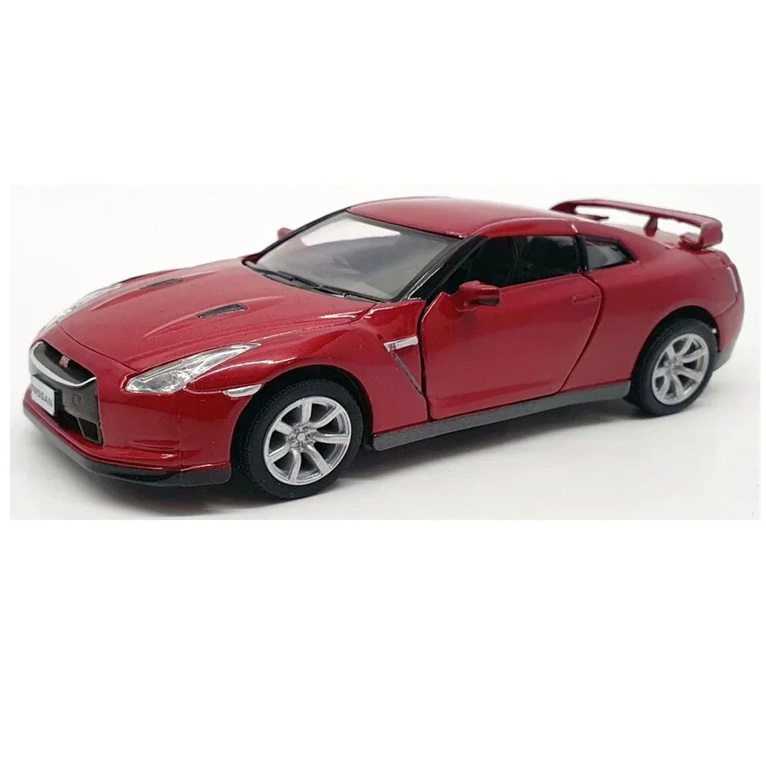 KiNSMART KT5340W Nissan GT-R R35 – 1:36 Scale Die-Cast Model Toy Car - Red - Jaiman Toys