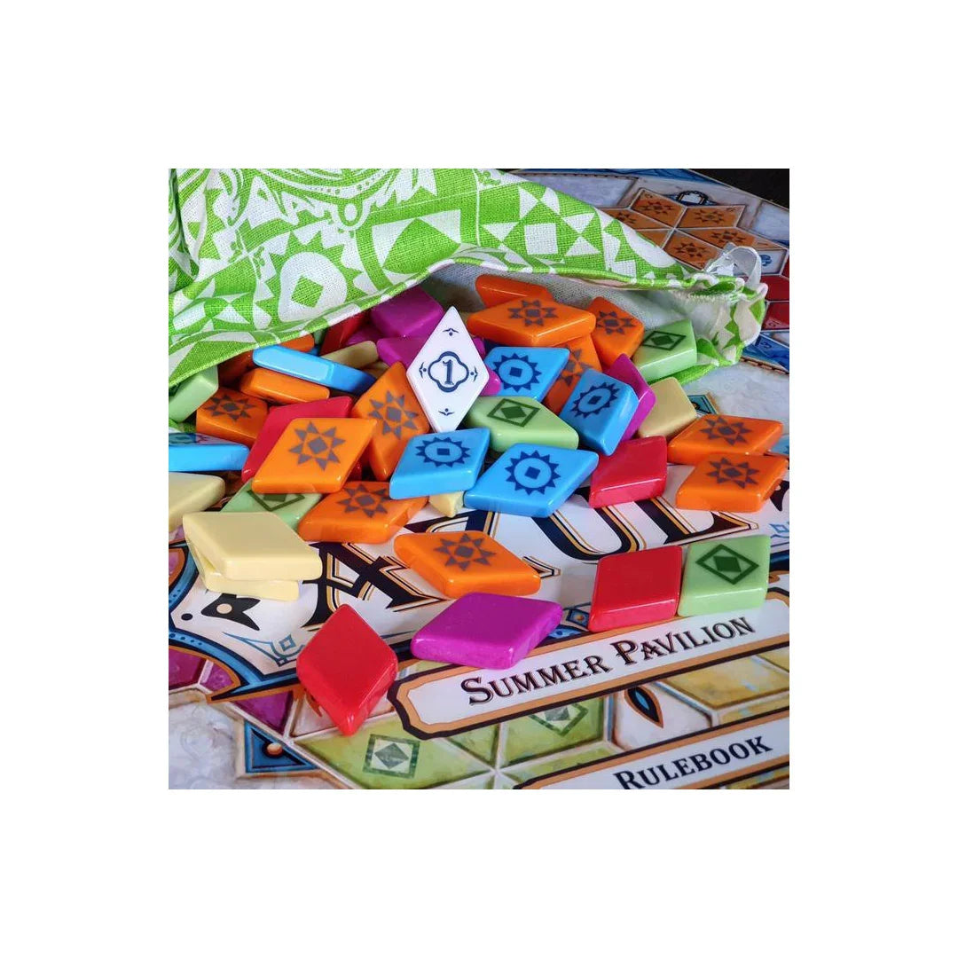 Azul: Summer Pavilion Board Game – Strategic Tile-Laying Family Game - Jaiman Toys