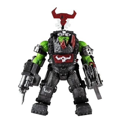 McFarlane Warhammer 40,000 Ork Meganob Mega Action Figure – Shoota & Base - Jaiman Toys