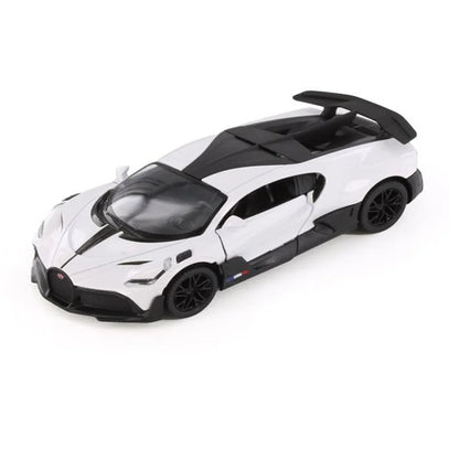 KiNSMART 5442W Bugatti Divo – 1:36 Scale Die-Cast Model Toy Car - White - Jaiman Toys