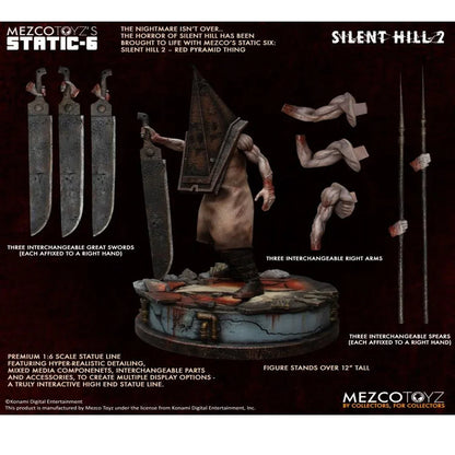 Mezco One:12 Collective Red Pyramid Head – Silent Hill 2 Action Figure - Jaiman Toys