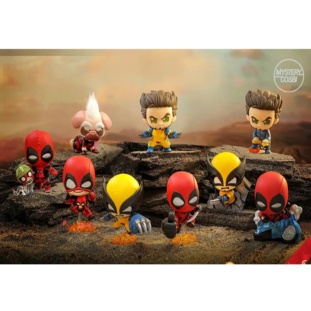 Cosbi Hot Toys Ultimate Action Figure Blind Box – Deadpool & Wolverine (1 Random Figure) - Jaiman Toys