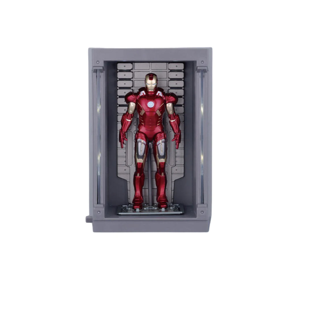 ZD Toys Iron Man Hall of Armor Mark VII (MK07) 4-Inch Action Figure | Marvel Studios The Infinity Saga