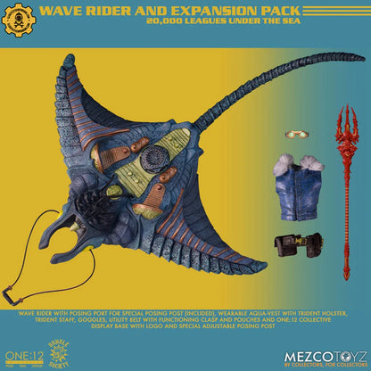 Mezco One:12 Collective Rumble Society Wave Rider & Captain Nemo Expansion Pack - Jaiman Toys