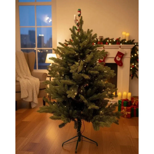 SWEN Elara Christmas Tree – Lush Green Premium Decorative Festive Tree for Home & Office (4 Feet)