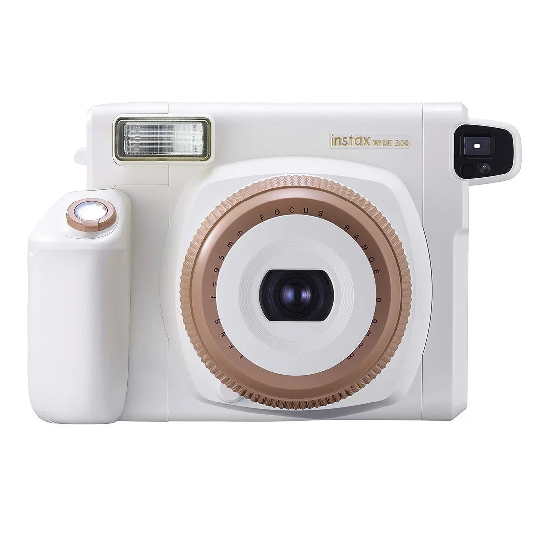 Fujifilm Instax 300 Wide Instant Film Camera – Toffee Color,  - White