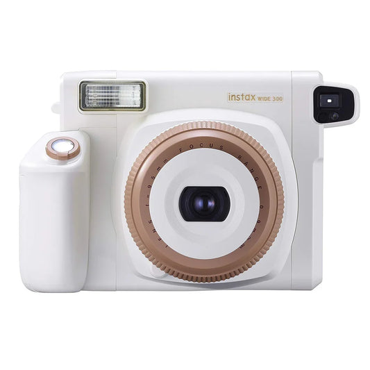 Fujifilm Instax 300 Wide Instant Film Camera – Toffee Color,  - White