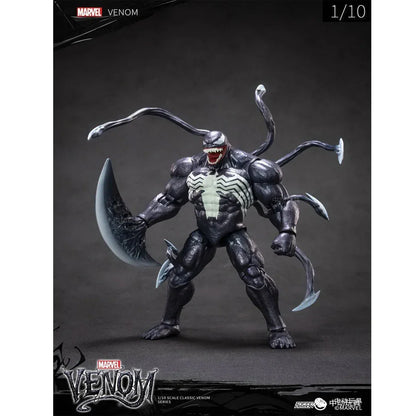ZD Toys Ultimate Action Figure Venom Collectible Figure – Ultimate 1:10 Scale Action Figurine | Symbiote Full Set - Jaiman Toys