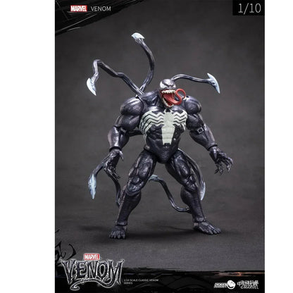 ZD Toys Ultimate Action Figure Venom Collectible Figure – Ultimate 1:10 Scale Action Figurine | Symbiote Full Set - Jaiman Toys
