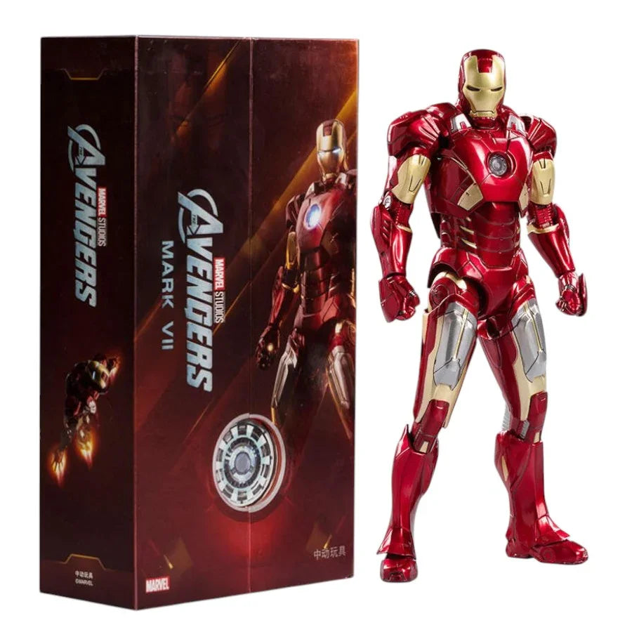 ZD Toys Marvel The Avengers: Iron Man Mark (VII) Action Figure 7" Inches (No Light Up Function) - Jaiman Toys
