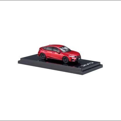 Hobby Japan 1:64  Honda (FL1) Premium Crystal Red Metallic HJ641046AR Civic 50 Anniversary Run Forever Diecast Scale Model Car