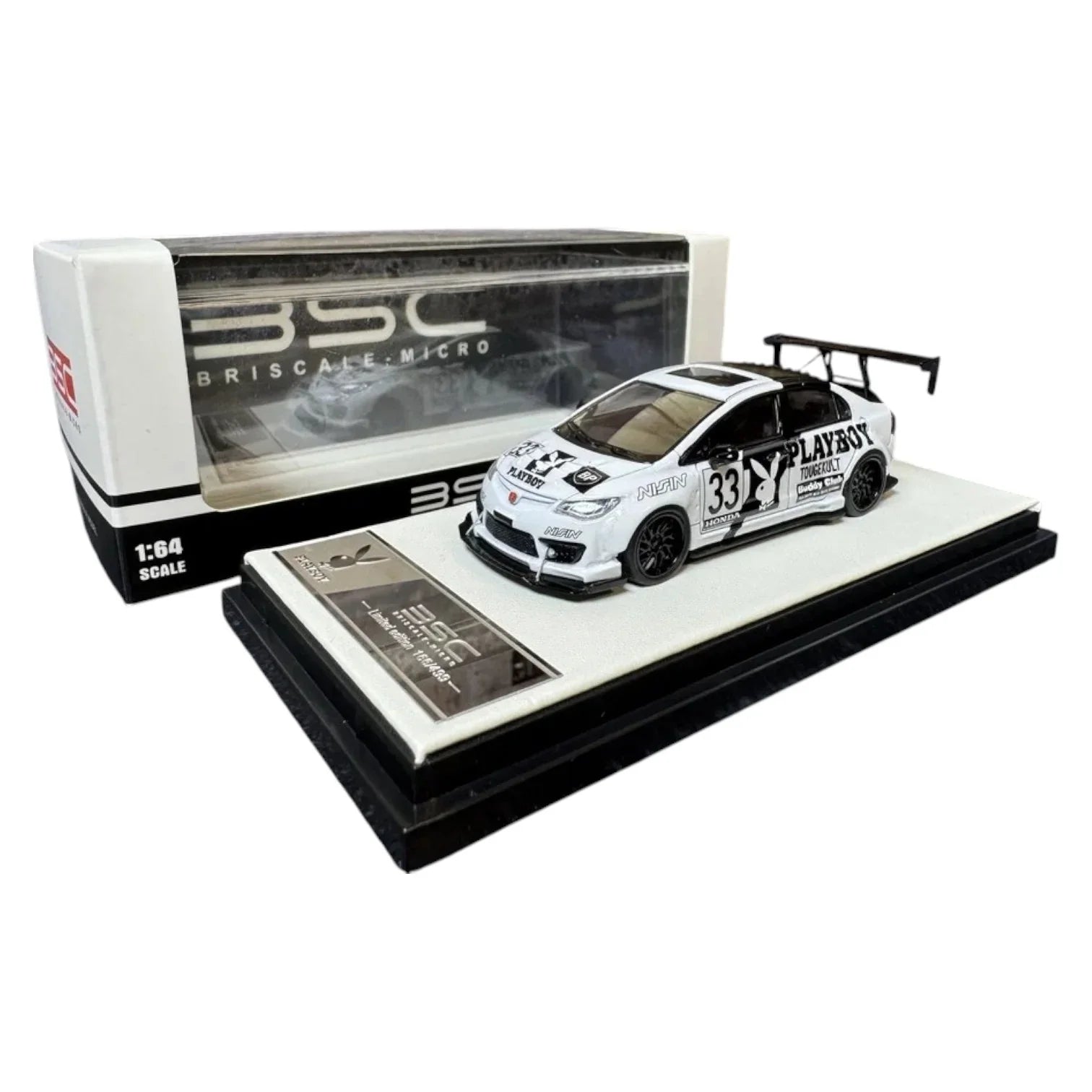 BSC 1:64 Scale Diecast Car Model featuring a Playboy - Jaiman Toys