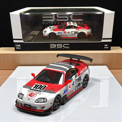 BSC Toyota 1:64  Supra A80 Idemitsu 100 Regular Edition Racing   Diecast Car Model