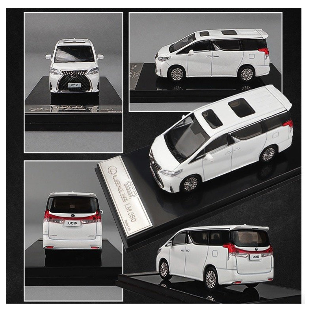 GCD 1:64 Lexus LM350 Luxury Minivan Model | Premium Diecast Collectible | High-Detail Miniature MPV