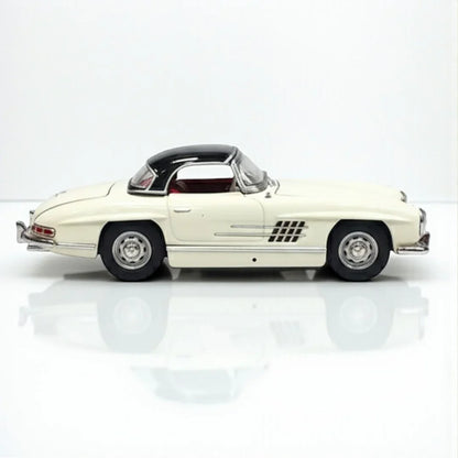 GFCC 1:64 1960 Mercedes-Benz 300SL Roadster White Diecast Model Car