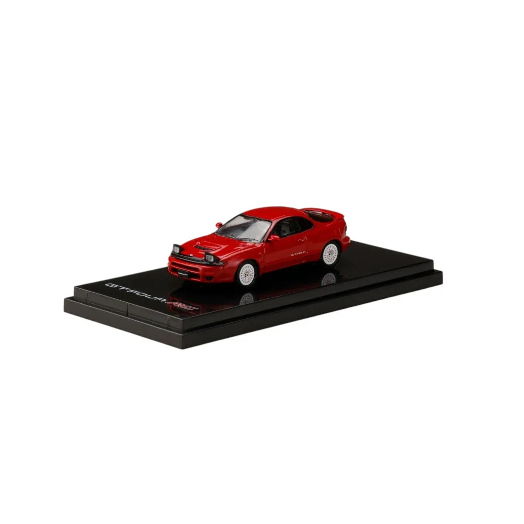 Hobby Japan 1:64 HJ641023DR Toyota CELICA Turbo 4WD Carlos Sainz Limited Edition GT-FOUR RC Diecast Toys Red Model - Jaiman Toys