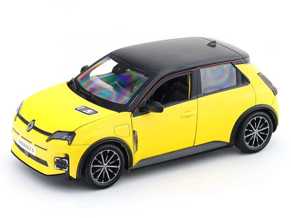 Bburago 1:24 Renault 5 E-Tech Yellow Die-Cast Model Car | Premium Collectible